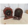 Image 3 : Vintage Electric Clocks, Travel Clock, 8 Day Clock, Thermometer