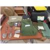 Image 1 : Military Clocks, Medical Supplies, Lighters, Wool Sleeping Bag, Flask + More