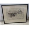 Image 8 : Framed Pictures Largest 16x15, Picture Frame 17x11 includes numbered B/W Print, Boat Picture Glass i