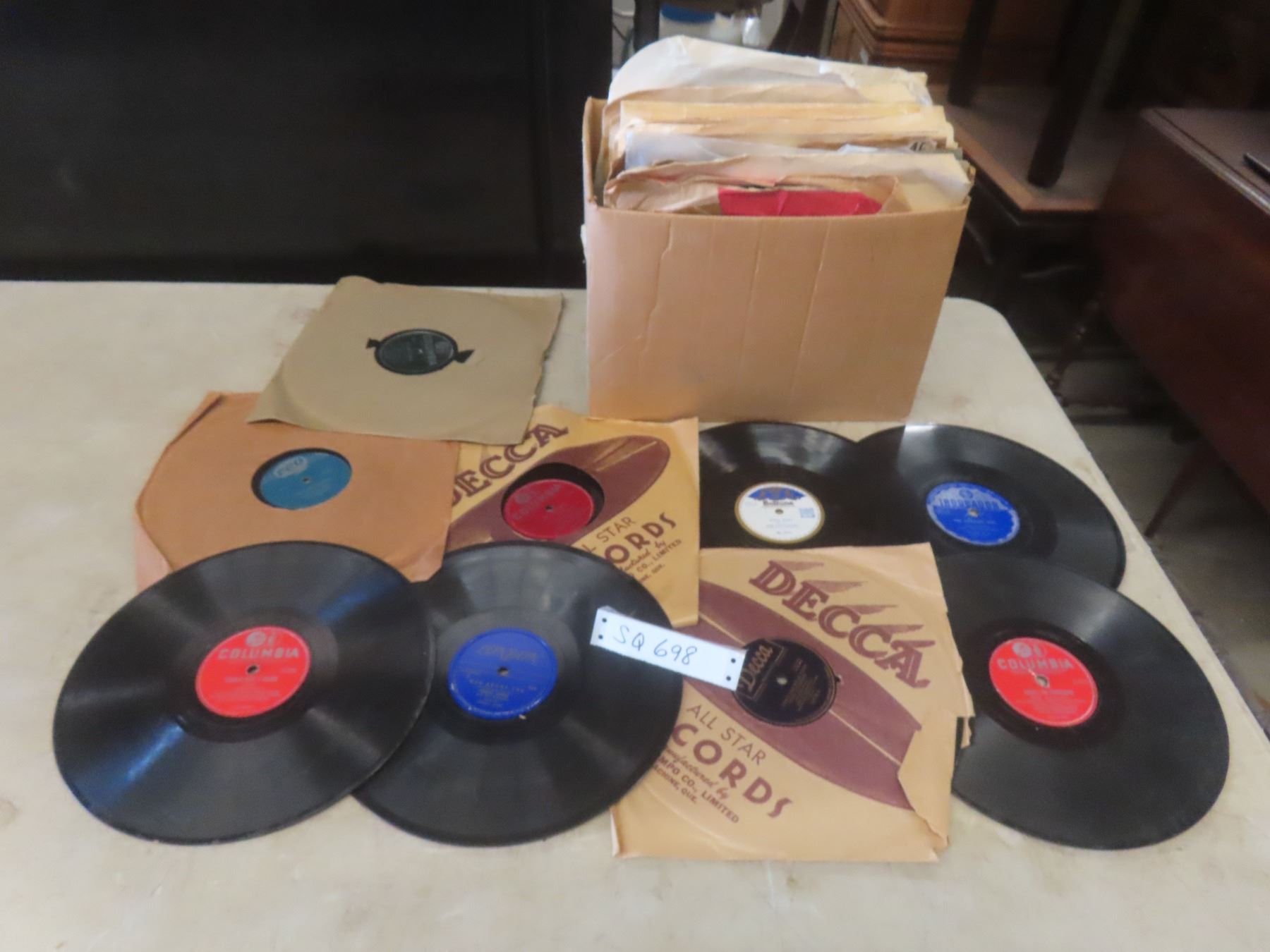 78 Recors 50+ Vintage 78 RPM Records