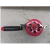 Image 2 : Ice Fishing Rod, 3 Reels, and Vintage Brass Scale