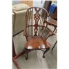 Image 2 : Wood Coat Tree and Windsor Chair