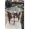 Image 1 : Folding Stand with Glass Top 
