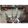 Image 2 : Folding Stand with Glass Top 