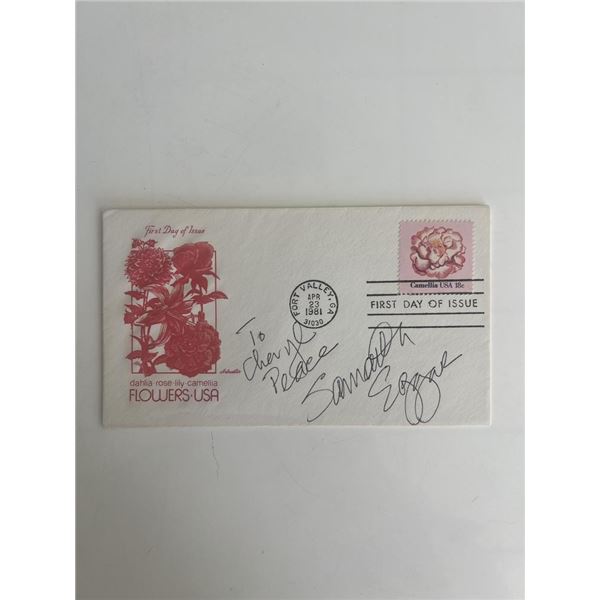James Bond Girl Samantha Eggar signed FDC