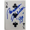 Image 1 : signed playing card