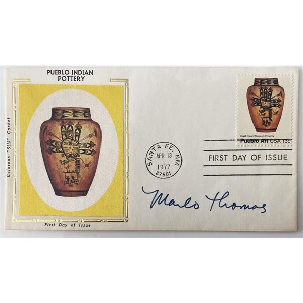 Marlo Thomas signed cover