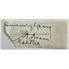 Image 1 : US Army Frank H. Adams signature cut