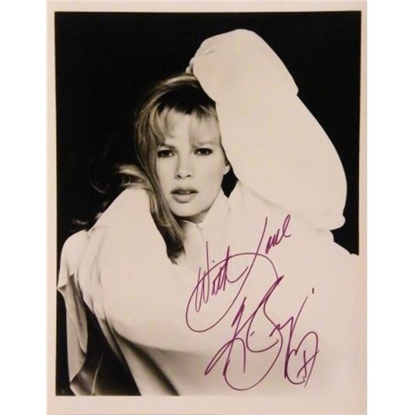 Kim Basinger signed promo photo
