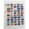 Image 1 : 1976 13Â¢ State Flags, Pane of 50, U.S. #1633-82