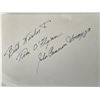 Image 1 : Commentator John C. Swayze autograph note