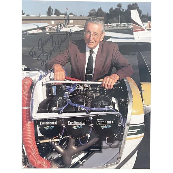 Navy Test Pilot Scott Crossfield signed photo