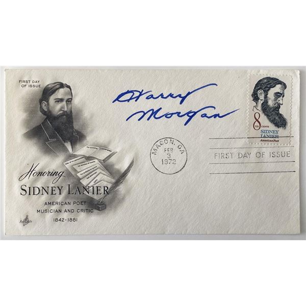 MASH Harry Morgan signed cover