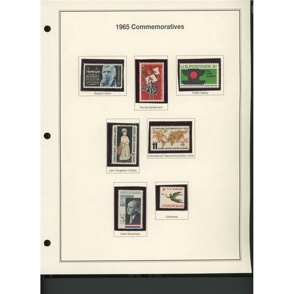 1965 United States Commemorative Stamp Set