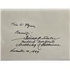 Image 1 : Archbishop of Baltimore William H. Keeler signed note