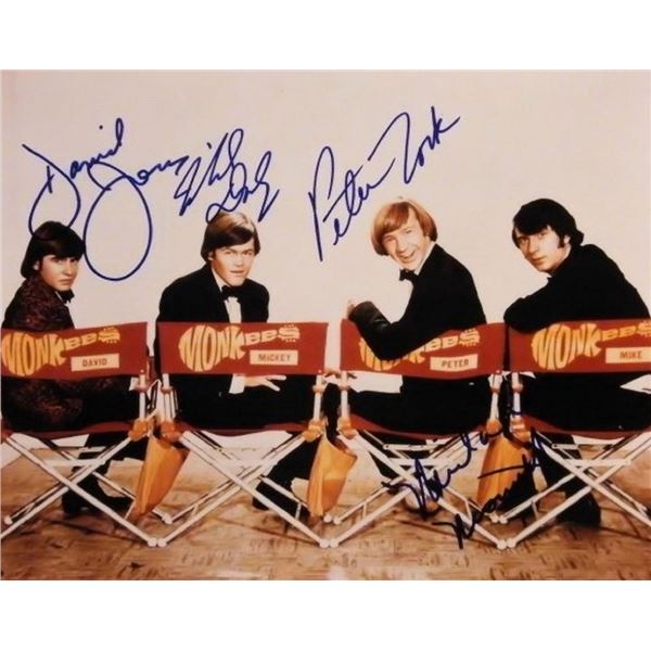 The Monkees signed promo photo