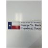 Image 1 : George W. Bush home state Texas bumper sticker