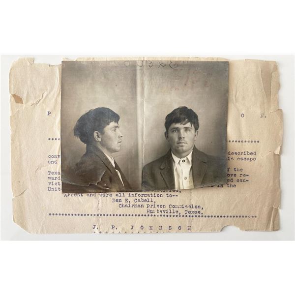 Escaped convict Texas