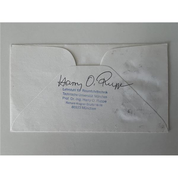 Harry O. Ruppe signed cover