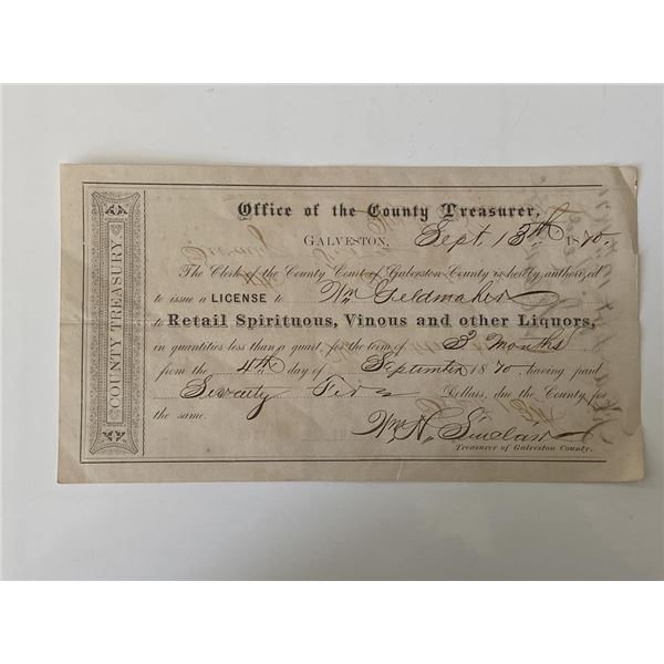 1870 signed document