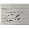 Image 1 : Baseball player Travis Lee autograph note