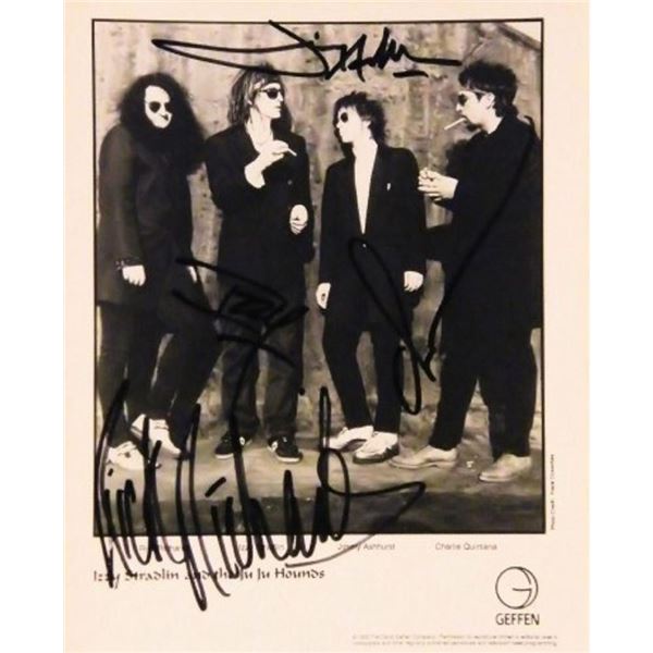Izzy Stradlin & The Hounds signed promo photo