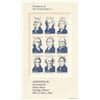 Image 1 : Presidents of the United States: I Souvenir Stamp Sheet