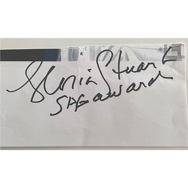 American actress Gloria Stuart original signature