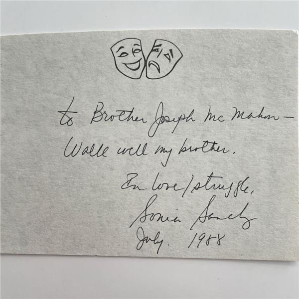 signed note