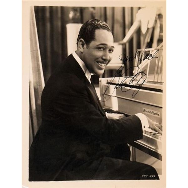 Duke Ellington signed promo photo