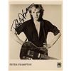 Image 1 : Peter Frampton signed promo photo