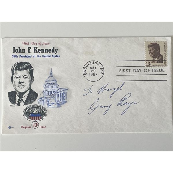 Golfer Gary Player signed cover