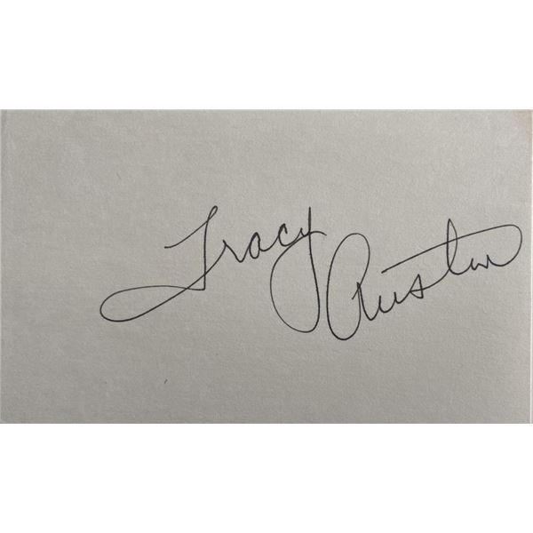 Tennis player Tracy Austin original signature