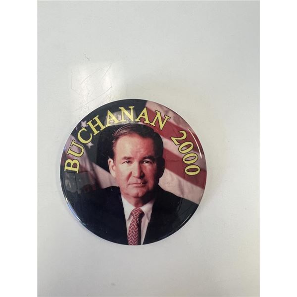 Pat Buchanan 2000 presidential campaign pin