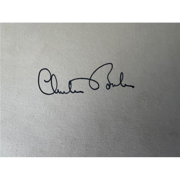 Governor of Connecticut Chester Bowles original signature