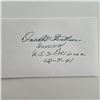 Image 1 : WWII Pearl Harbor Survivor Donald Stratton original signature