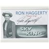 Image 1 : Sky King Ron Haggerty autograph note