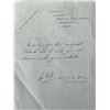 Image 1 : British military Ian Frazier signed note