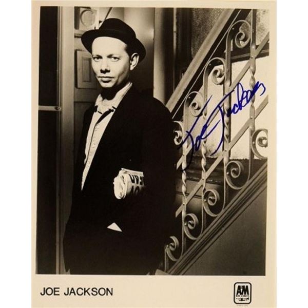 Joe Jackson signed promo photo