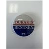 Image 1 : Dukakis-Bentsen presidential campaign pin