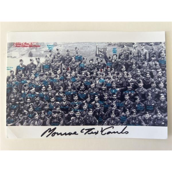 Monroe Combs signed photo