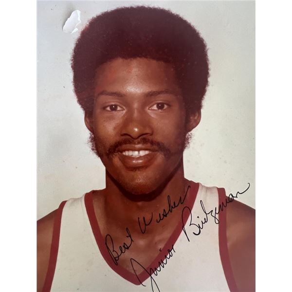 NBA Ulysses Lee "Junior" Bridgeman signed photo