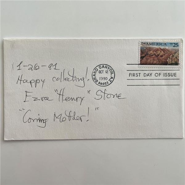 Ezra Stone signed First Day Cover