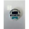 Image 1 : McCarthy presidential campaign pin