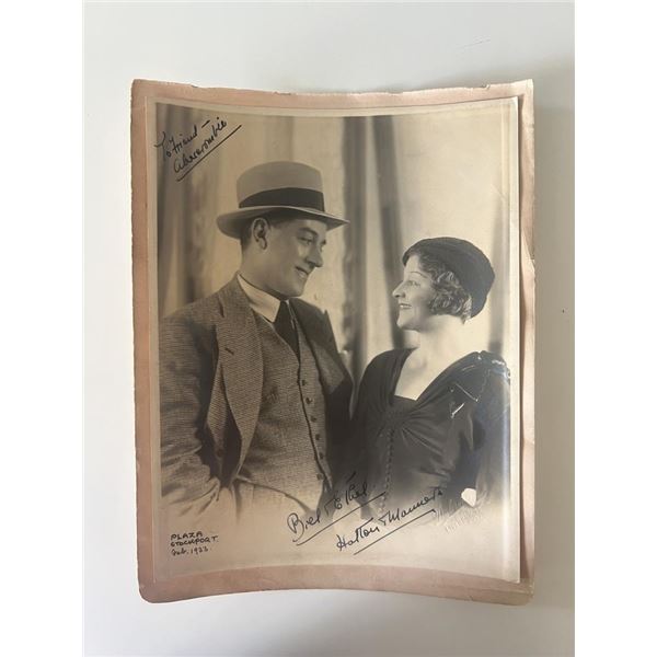1933 Hatton Manners vintage signed photo