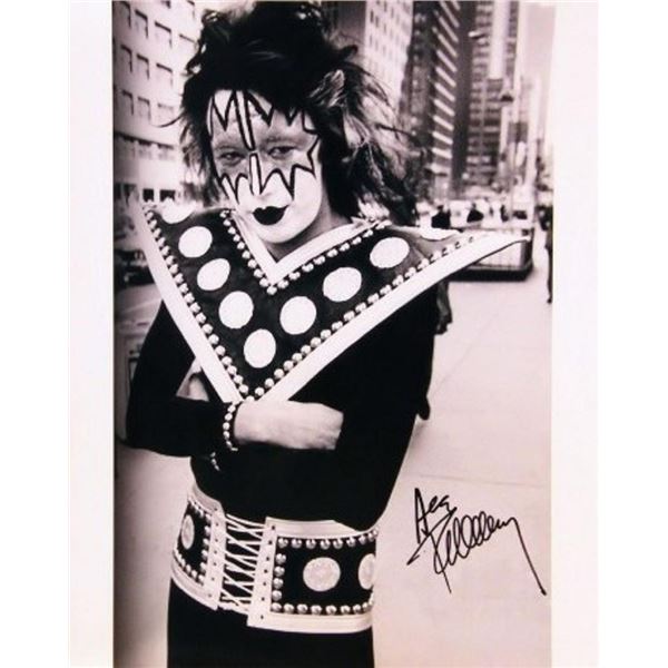 Ace Frehley signed promo photo