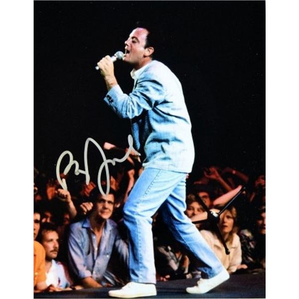 Billy Joel signed promo photo