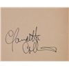 Image 1 : Claudette Colbert signature slip