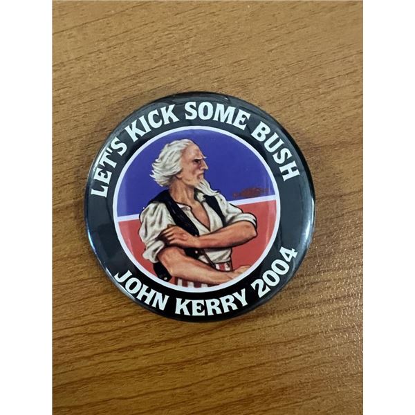2004 John Kerry presidential campaign pin