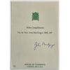Image 1 : Member of Parliament John MacGregor signed note